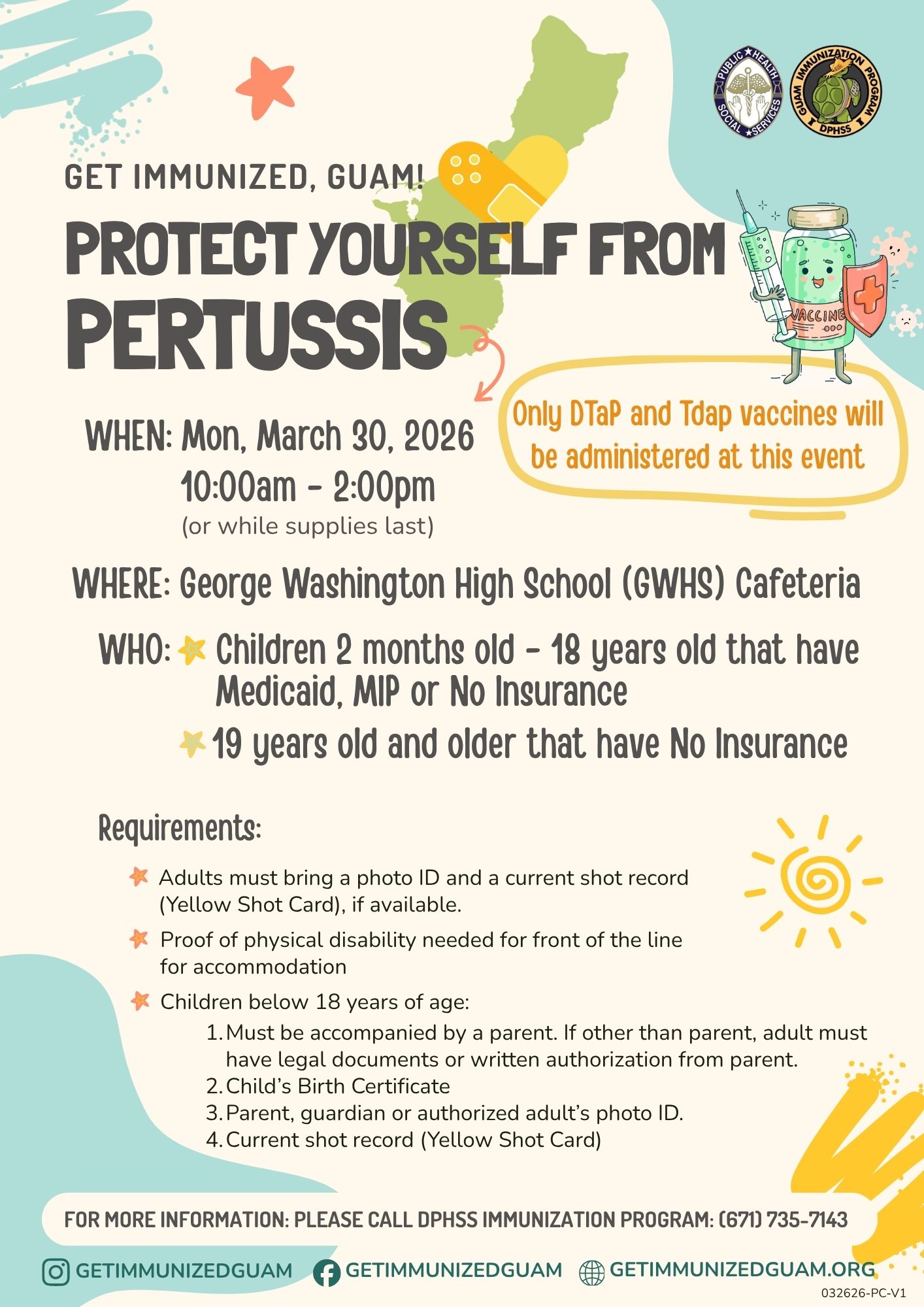 Protect yourself from Pertussis